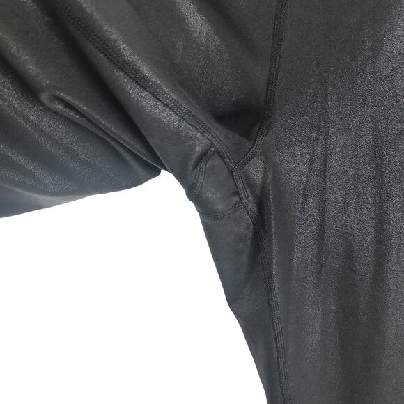 JoyLab Women's Athletic Hiking Workout Black Sparkle Shimmer Leggings L - Picture 4 of 5